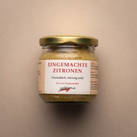 Eingemachte Zitronen ca. 200g, Glas