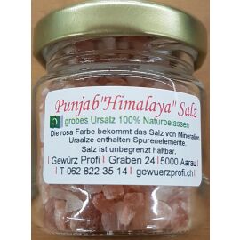 Himalayasalz grob Mini Glas