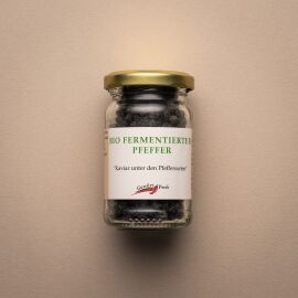 Bio Kampot Pfeffer fermentiert 50g Glas