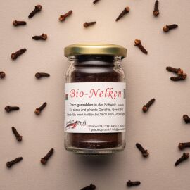 Bio Nelken gemahlen, Glas 40g