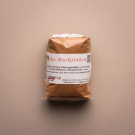 Bio Muskatnuss gemahlen 100g