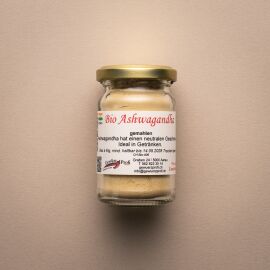 Bio Ashwagandha 40g, Glas