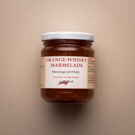 Orange Whisky Marmelade 200g, Glas