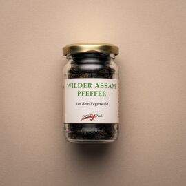Wilder Assam Pfeffer 50g, Glas
