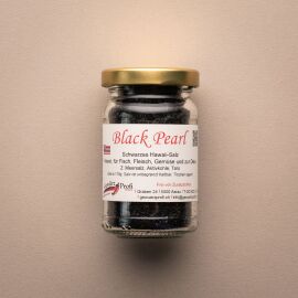 Schwarzes Hawaii-Salz Black Pearl 110g, Glas